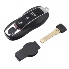 CS005007 New 3 +1 4 Buttons Smart Remote Key Shell Fob Key Case For Porsche Cayenne Panamera 2010-2012