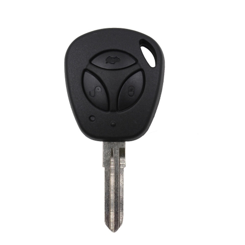 CS091001 3 Buttons Flip Folding Replacement Car Styling Blank Key Shell FOB For Lada priora kalina Remote Key Shell Case