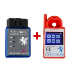 CNP056 Mini CN900 Transponder Key Programmer Plus TOYO Key OBD II Key Pro for 4C...