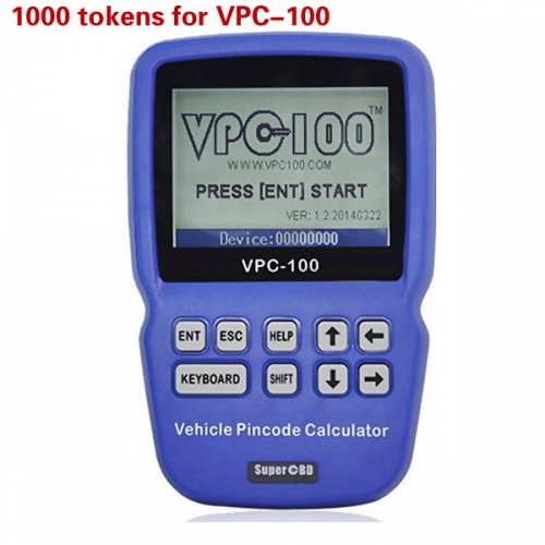 CNP062 1000 Tokens for VPC-100 Hand-Held Vehicle Pin Code Calculator