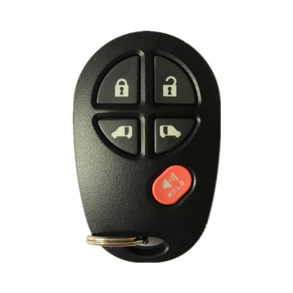 CN007109 Original 2004-2017 toyota tundra 4+1 Button remote keyless entry 315MHZ GQ43VT20T