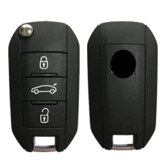CN009037 Original 3 Buttons Smart Remote Key For Peugeot 433 MHz Transponder HITAG AES