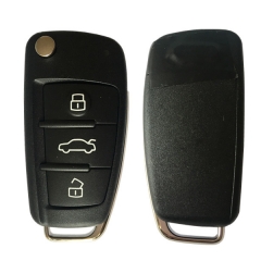 CN008042 ORIGINAL Flip Key for Audi A6 Q7 3Button 8E 4F0 837 220AF 433MHZ Keyles...
