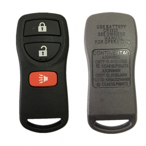 CN027054 2002-6 Nissan Pathfinder Keyless Remote Car Key Fob315MHz KR5A2C81494900