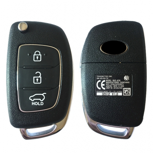 CN020072 Hyundai Santafe Remote Controls 433Mhz 4D-60 Carbon-80Bit Transponder Chip Fcc Id Dm-433-Eu-Tp Rke-4F08