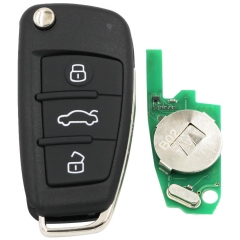 B02 KD900 URG200 Remote Control 3 Buttons Car Key Remote A6L Style For KD900