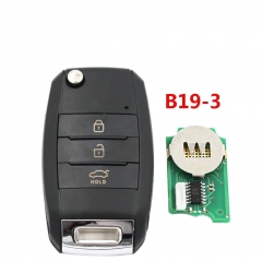 B19-3 For KD900 Remote Control B-Series FOR KD900+URG200,KD200 3 Button Key K St...