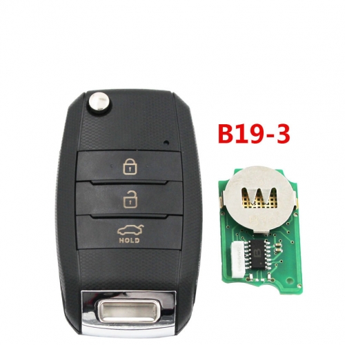 B19-3 For KD900 Remote Control B-Series FOR KD900+URG200,KD200 3 Button Key K Style