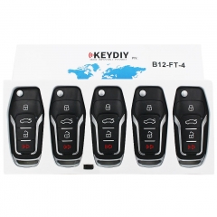 B12-4 KD900 URG200 3+1 Buttons Remote Control 4 Buttons Car Key Remote  F Style ...