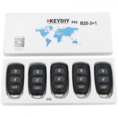 B20-4 Hyundaimodel KEY DIY remote for KD900 KD200 URG200 KD300 car key generate ...