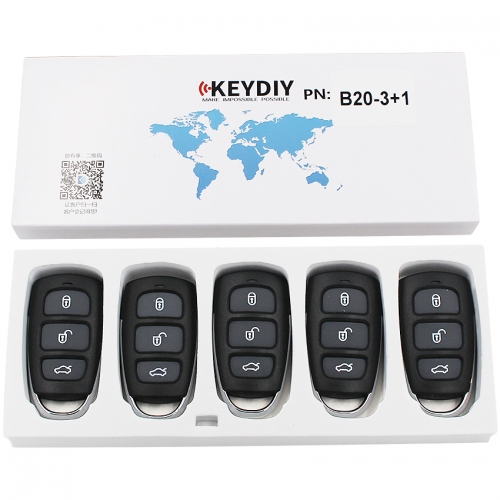 B20-4 Hyundaimodel KEY DIY remote for KD900 KD200 URG200 KD300 car key generate device