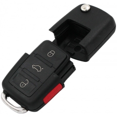 B01-3+1 URG200 Remote Control 3+1 Button Key B5 Style Remote Key for KD900