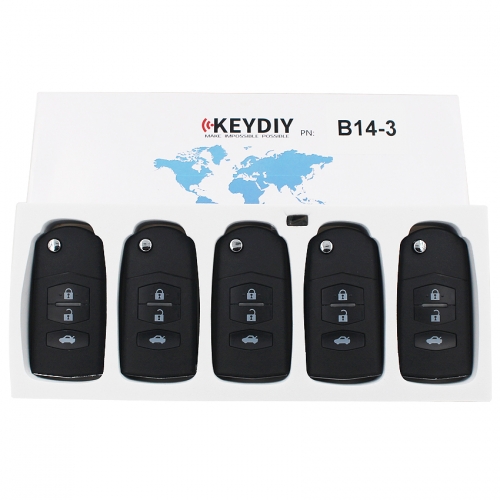 B14-3 URG200 M Remote Control Style 3 Button Key for Mazda Remote Car Key for KD200 KD900