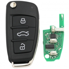 B02 KD900 URG200 Remote Control 3 Buttons Car Key Remote A6L Style For KD900