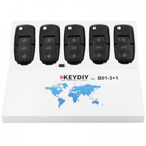 B01-3+1 URG200 Remote Control 3+1 Button Key B5 Style Remote Key for KD900