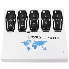 B12-3 KD900 URG200 Remote Control 3 Buttons Car Key Remote F Style For KD900