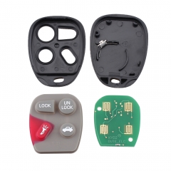 CN014048 315mhz 4Button Keyless Entry Remote Key Alarm Transmitter For Chevrolet Impala Monte Carlo Pontiac KOBLEAR1XT