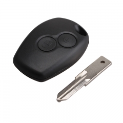 CN010042 2 Buttons 433MHz Uncut Remote Key Keyless Entry for Renault Kangoo PCF7946 Xase Blade VAC102