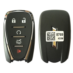 CN014051 for Chevrolet Smart Key 4+1 Button 433MHz PCF7937E HYQ4EA 13508769