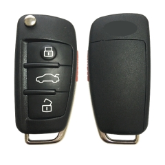CN008066 Original Audi 4 Button Flip Key Remote Key Fob 315MHZ 8V0 837 220A NBGF...