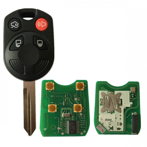 CN018086 2008 - 2011 OEM Ford Remote Key (3 + 1) buttons - 315 MHz 4D63 Fcc# CWTWB1U722