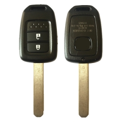 CN003076 2 Buttons Remote Key Keyless Entry Fob 434mhz ID47 G CHIP for Honda NEW Fit XRV HLIK6-1T