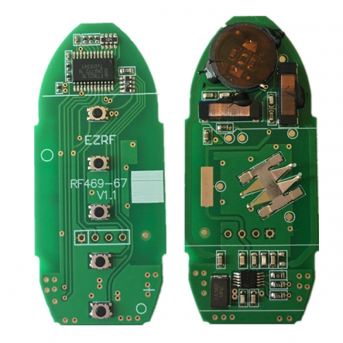 Cn027057 Nissan Patrol Smart Key 5 Buttons Fcc Id Cwtwb1g744 Pcf7952 Chip 433mhz With Keyless Go 285e3 1lb5a