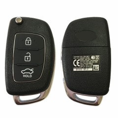 CN020094 Genuine HYUNDAI Accens, SB11 flip key remote 3 buttons 433MHZ ID46 RKE-...