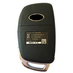 CN020105 Genuine Hyundai 4 Button Remote Alarm Key Flip I10 I20 I30 433MHZ 4D60 Sck-sekshg10btx 95430-32521