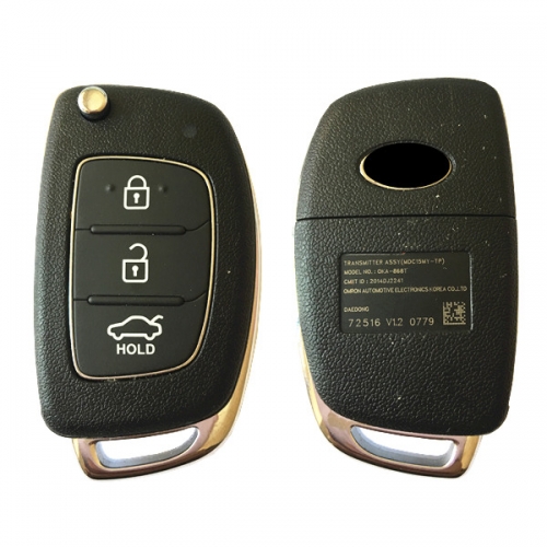 CN020103 Genuine Hyundai Elantra 2012 3 Button Remote 433MHz -OKA-868T (MD)