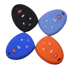 SCC013002 5 Button Remote Silicone Key Case Cover Proctetor for Buick GMC Chevro...
