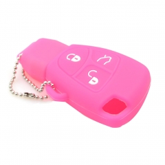 SCC002001 3 Buttons Remote Car Smart Key Case Cover Fob Protector For Mercedes Benz B C E ML S CLK CL Replacement Shell