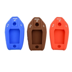 SCC006006 New Styling Soft Silicone Remote Car Key Fob Cover Case Skin Protector...