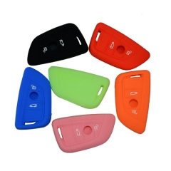 SCC006004 Car Key Fob Cover Case Skin Protect Holder For BMW 1 2 5 Series 218i X1 F48 X5 X6 F15 Remote Keyless