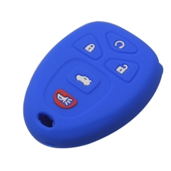 SCC013002 5 Button Remote Silicone Key Case Cover Proctetor for Buick GMC Chevrolet Cadillac Pontiac Saturn Key Car-Styling