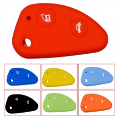 SCC092001 Silicone Rubber flip folding car key Cover Case for Alfa Romeo 147 156 159 166 GT JTD TS 2 button Set Shell Protect FOB