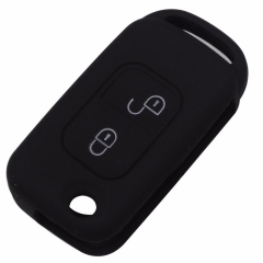 SCC002007 Car Shell Remote Silicone Key Fob Case 2 Buttons For Mercedes Benz SLK E113 A C E S W168 W202 W203