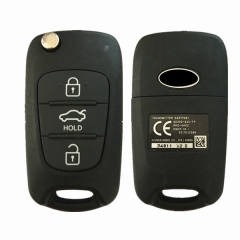 CN051079 For Kia Rio(QB) 2011-2015 Flip Remote Key 3 Buttons 433MHz 4X300-433-TP...