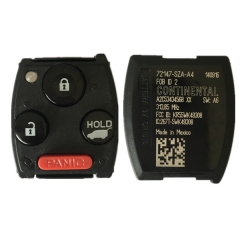 CN003116 2009 - 2015 Honda Pilot 4 Button Remote Key KR55WK49308 313.8mhz PCF794...