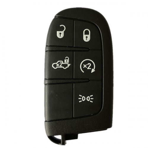 CN086027 For Jeep 5 Button Smart Key FCC ID M3N40821302 HITAG 128bit AES