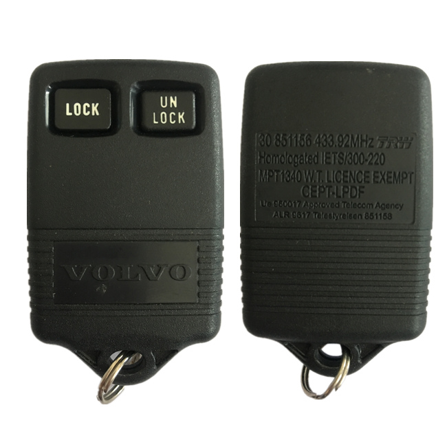 volvo v40 remote control