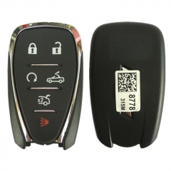 CN014056 2016 - 2018 Chevrolet Camaro Smart Key 6B 315MHZ FCC# 13518778