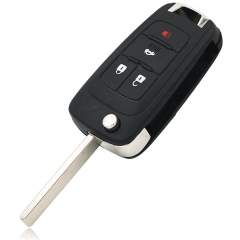 CN014007 Chevrolet Cruze 4 button remote Flip key 433MHZ ID46