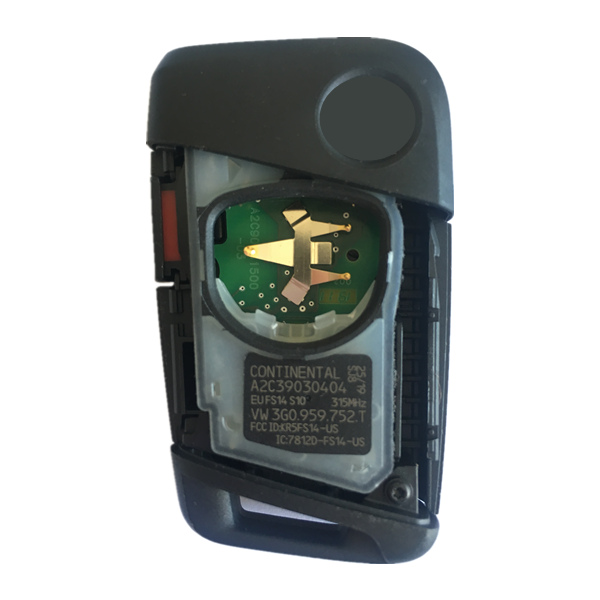 CN001092 Oem For 2018 Volkswagen Atlas Keyless Entry Remote 315MHZ Fob