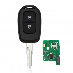 CN010058 2 Button Remote Smart Car Key 433MHZ 4A PCF7961M Chip VAC102 Uncut Blad...