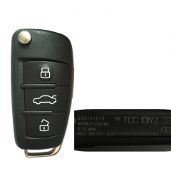 CN008022 For Audi Q7 Smart Key 3+1 Button 315MHz 8E 4F0 837 220 AG