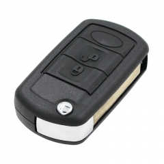 CN004005 3 Button Folding Flip Remote Key Smart Car Key 433Mhz + 7935 Chip Uncut Blade for Land Rover Range Rover Vogue