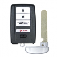 CN003125 For 2014 - 2018 Acura MDX 4 Button Smart Key Driver 2 Fcc KR5V1X Pn 72147-TZ5-A11