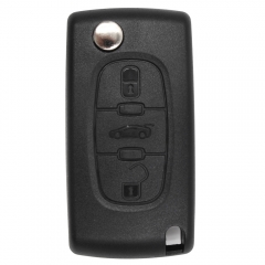 CN016001 For Citroen Flip Remote Key 3 Button ID46 433MHZ ASK