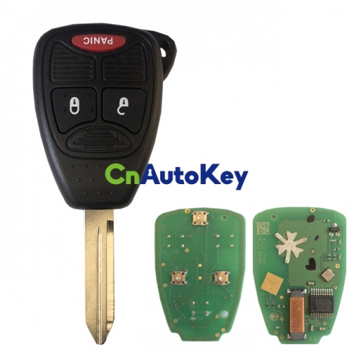 CN015058 2004 - 2016 Chrysler, Dodge, Jeep 3 Button Remote Head Key - OHT692427AA OHT692713AA